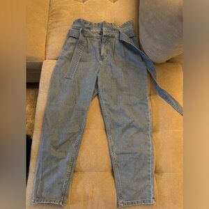 Who what wear paperbag jeans